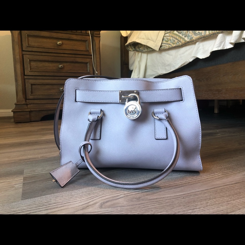 Lilac Michael Kors east west Hamilton